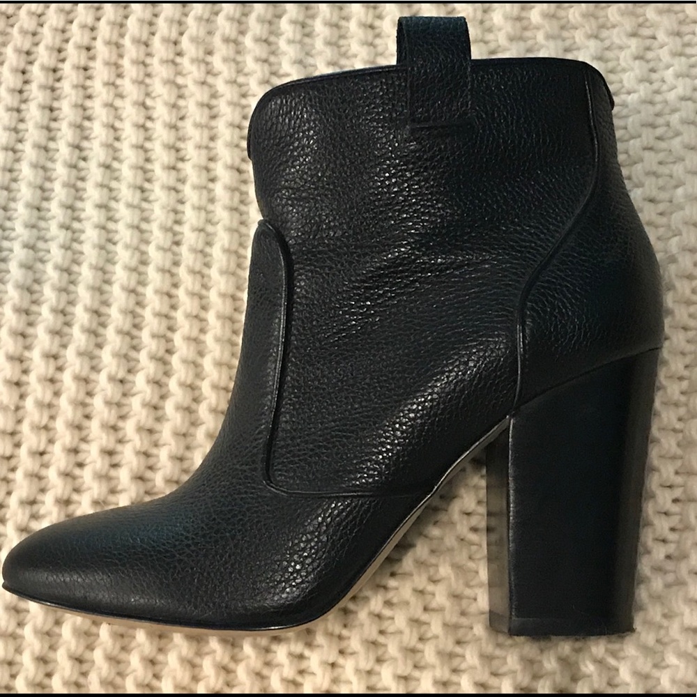 Black Leather Boots